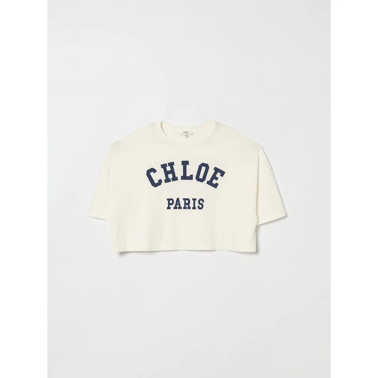 CHLOÉ T-Shirt Kids color White (C20862117)