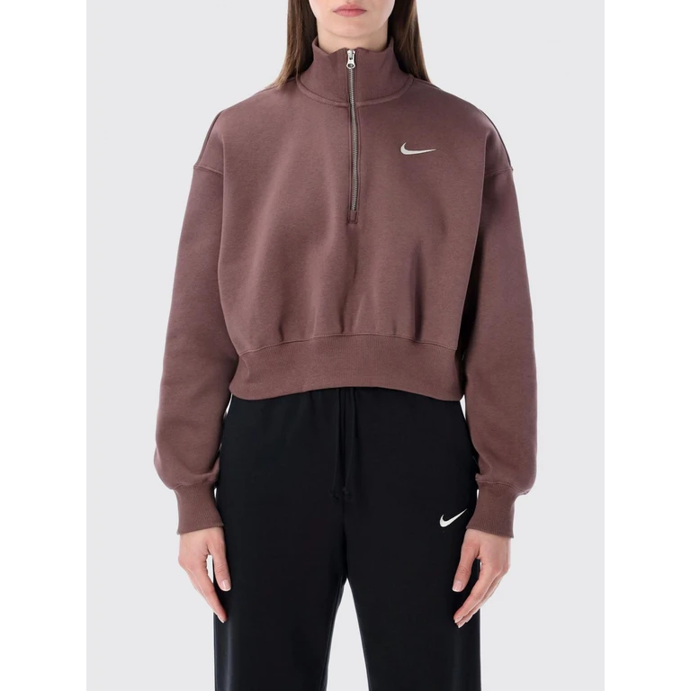 Sweatshirt Woman color Burgundy (DQ5767502)
