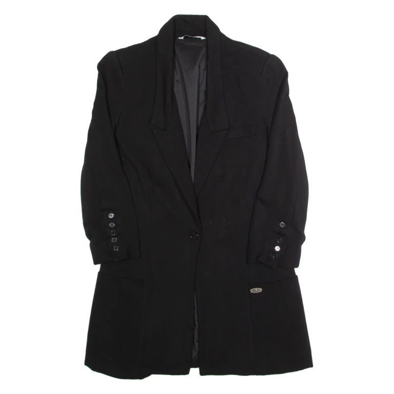 LIU JO Womens Blazer Jacket Black S