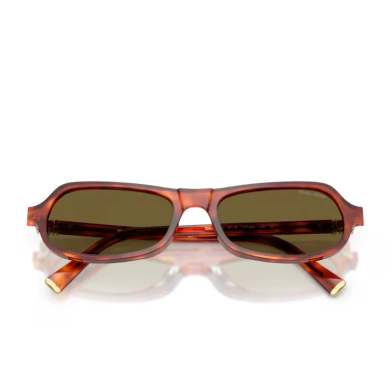 Miu Miu Miu B10su Regard Havana Acetato Occhiali Da Sole
