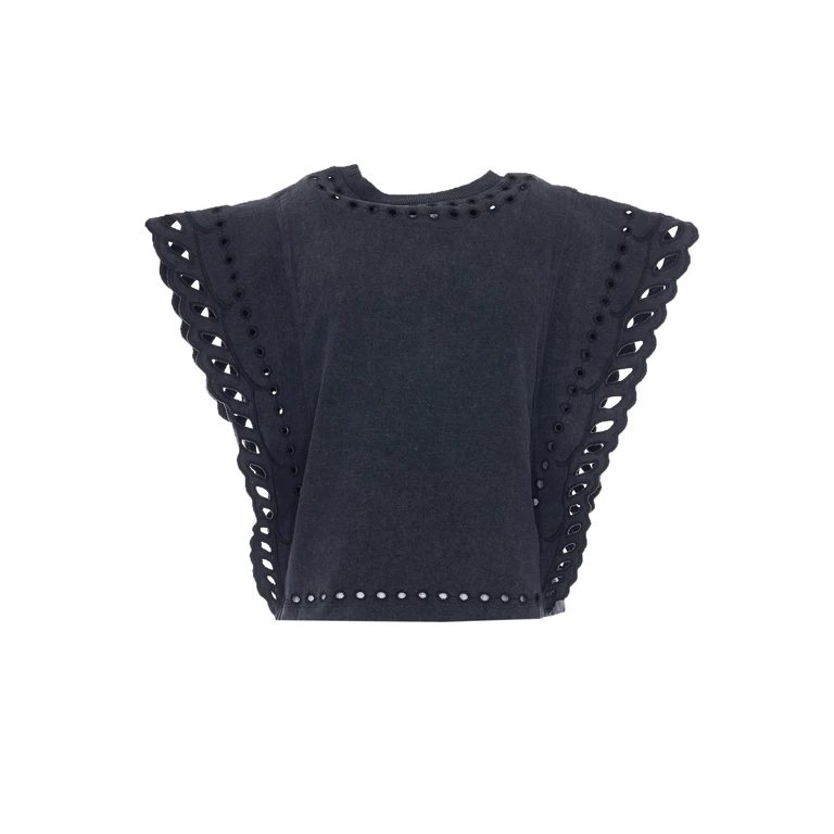 Isabel Marant Etoile Sweaters Black Cotton - Women (TS0298FA)