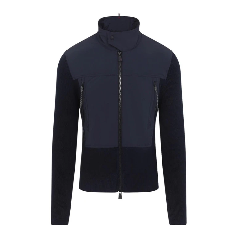 Moncler Cardigan - Bleu Foncé (L10979B00005M9113742)