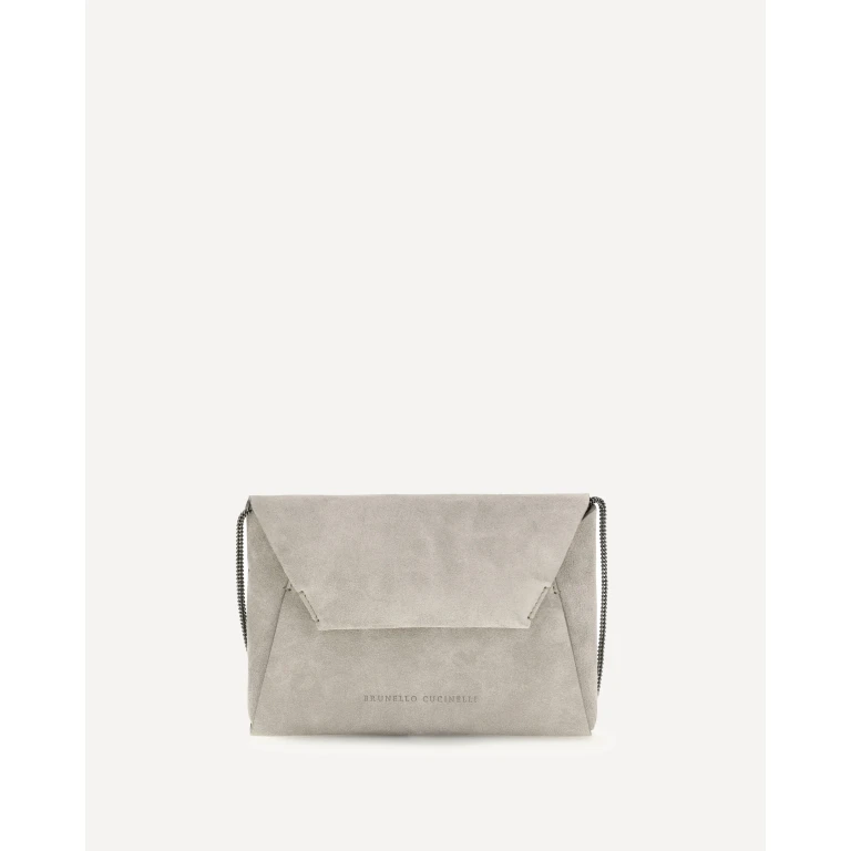 BRUNELLO CUCINELLI BC Duo suede Clutch Bag Female UNI