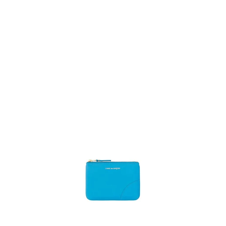 Comme des Garçons Blue Calf Leather Bos Taurus Wallet - Men