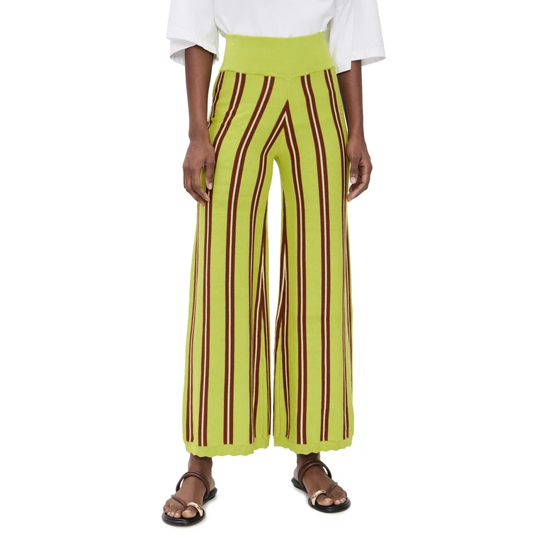 Ciao Ciao Vacation Hutu Ombak Pants Green/Brown S