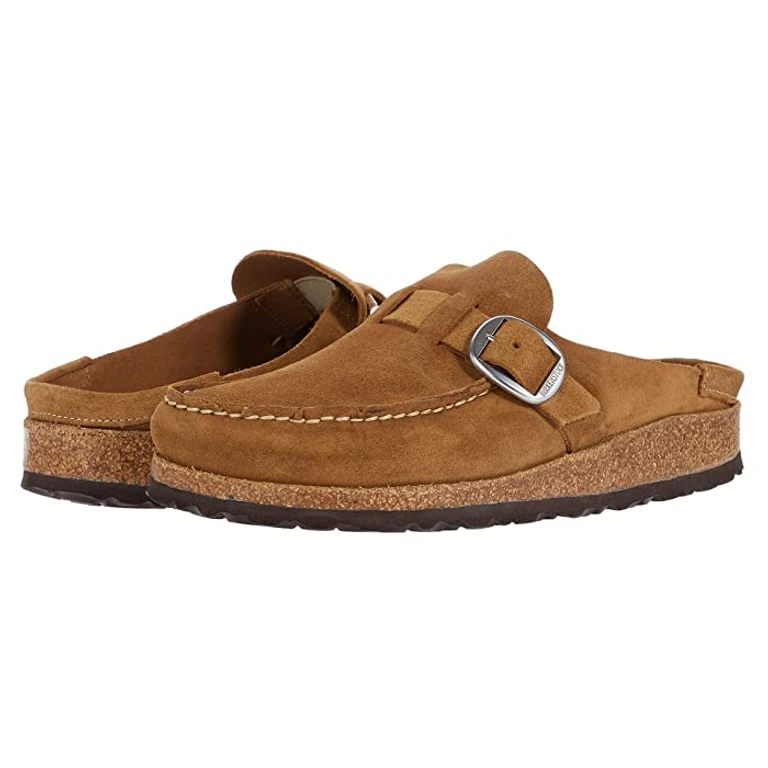 Buckley Suede Leather Clogs