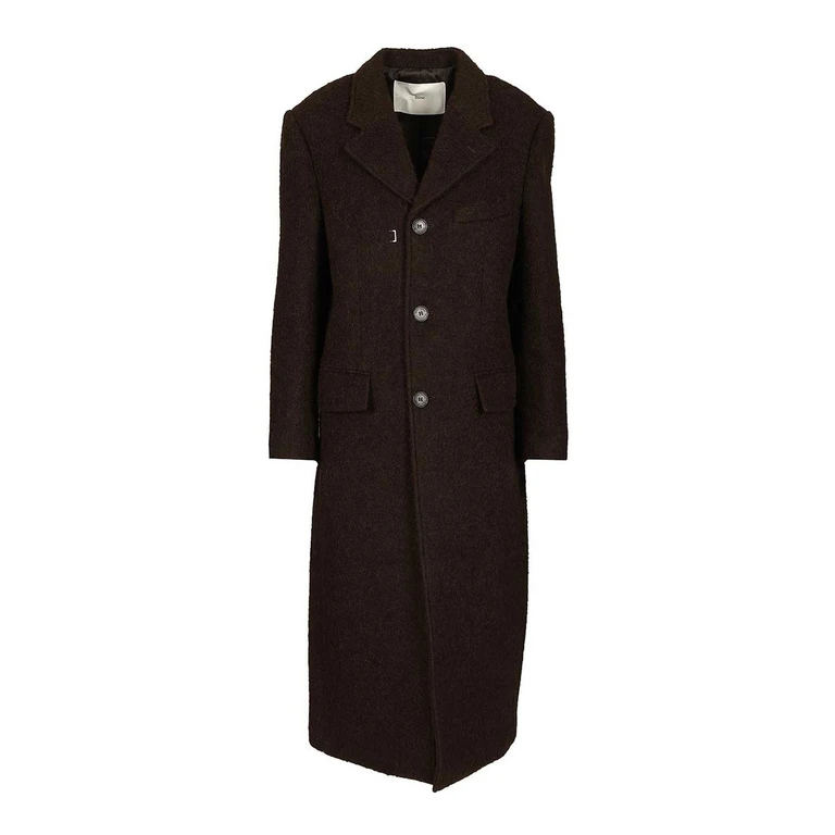 Dunst Manteau Au Genou - Marron (UDCO5D122W2BROWN)