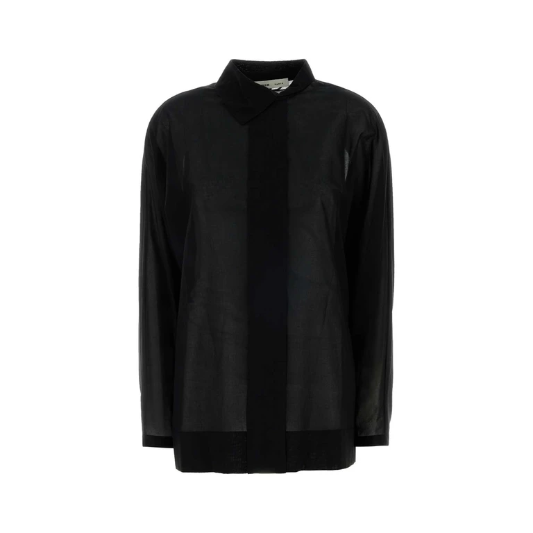 Carven 6261k21007 N999 Deepblack Exterior: Cotton Maglie
