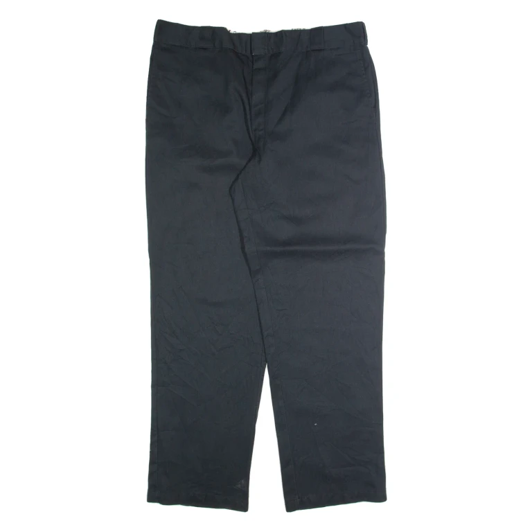 DICKIES Chino Mens Trousers Black Regular Straight W40 L32