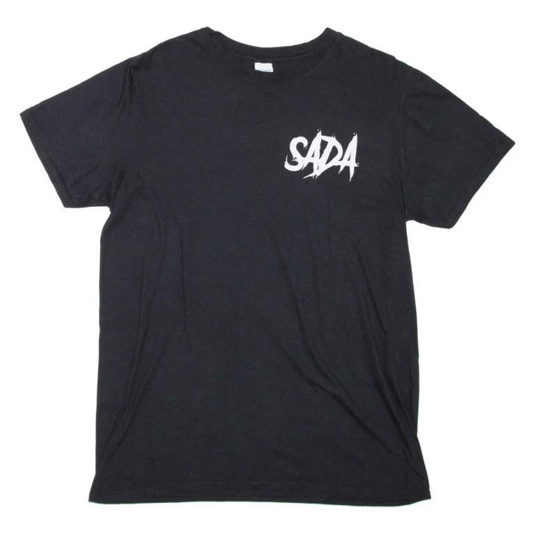 GILDAN Sada Mens T-Shirt Black M