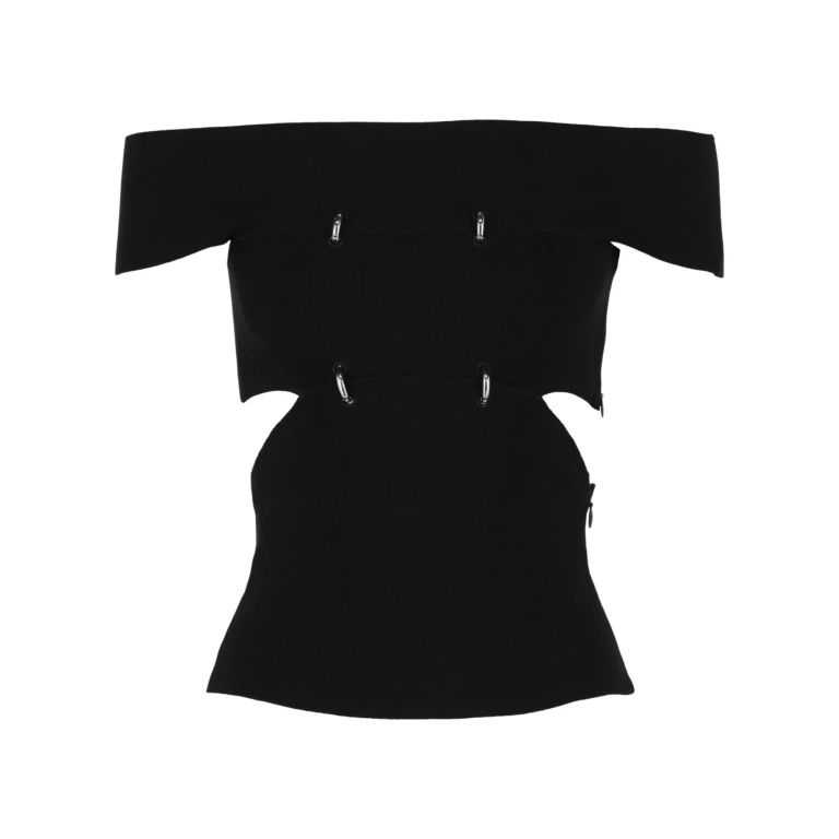 Sliced Off-the-Shoulder Top