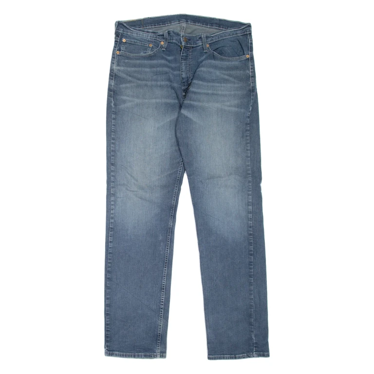 LEVI'S 559 Jeans Mens Blue Relaxed Tapered Stone Wash W38 L34