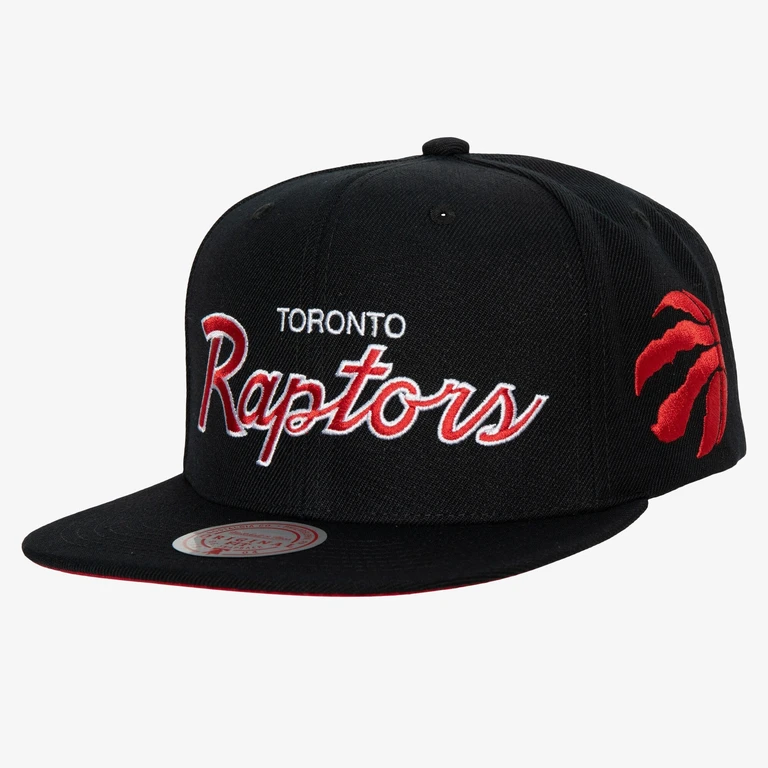 Men's NBA Team Script 2 Snapback Raptors Snapback Caps