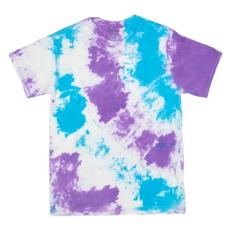 GILDAN Mens Tie Dye T-Shirt White M