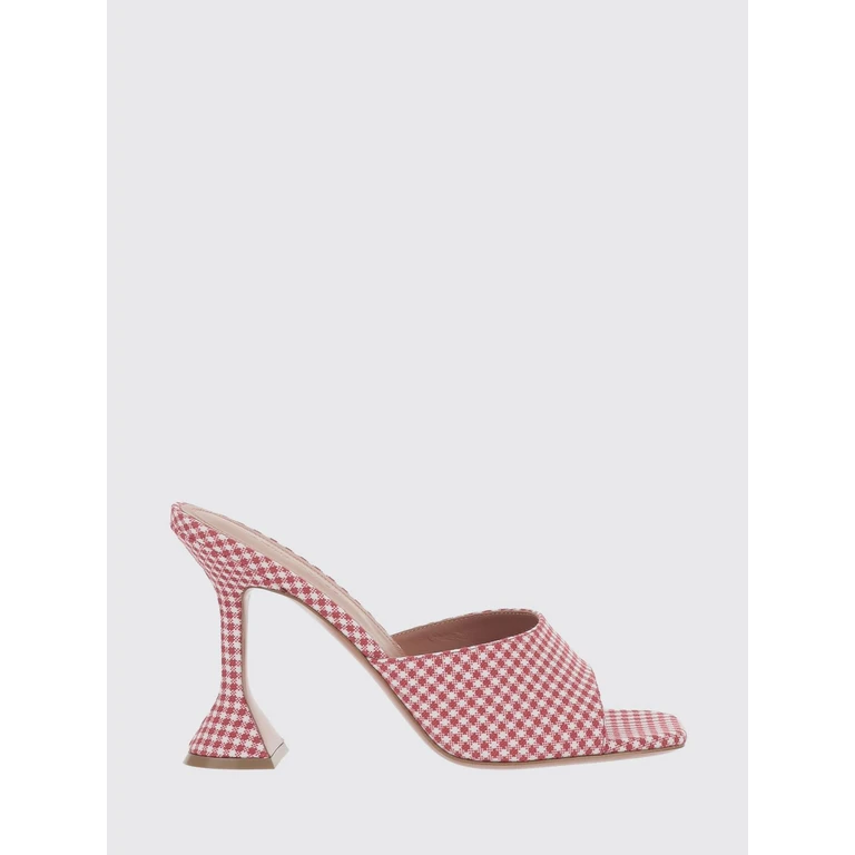 Heeled Sandal Woman color Red (LUPITASLIPPER95REDWHITE)