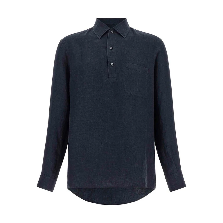 Zegna Polo - Bleu (UHX51A3SRF13402)
