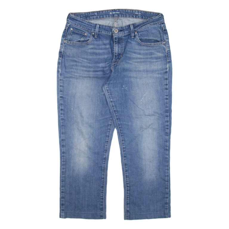 LEVI'S Classic Rise Womens Jeans Blue Slim Straight W31 L22