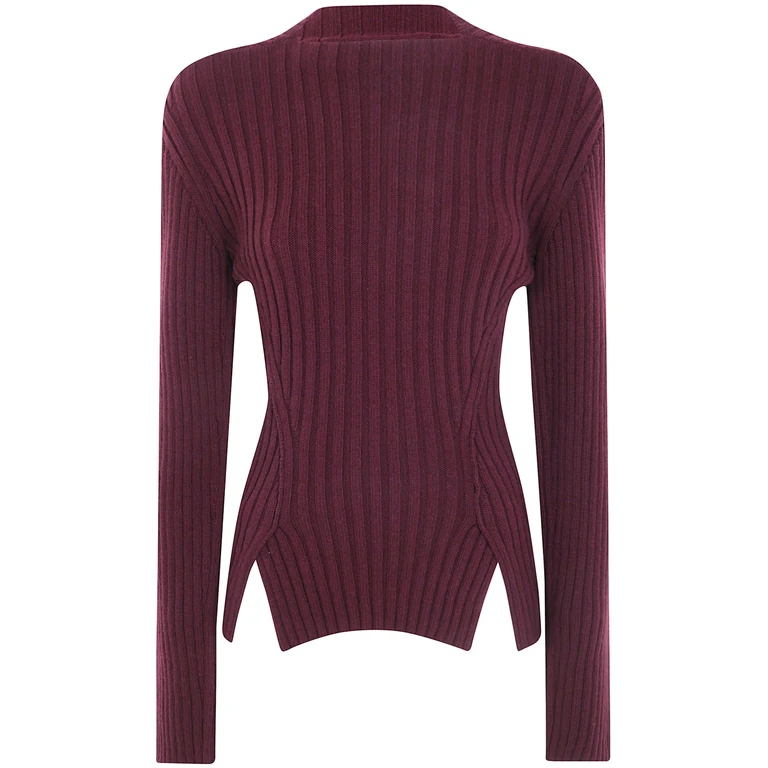 Sweater Merino Wool "Rib Jumper"