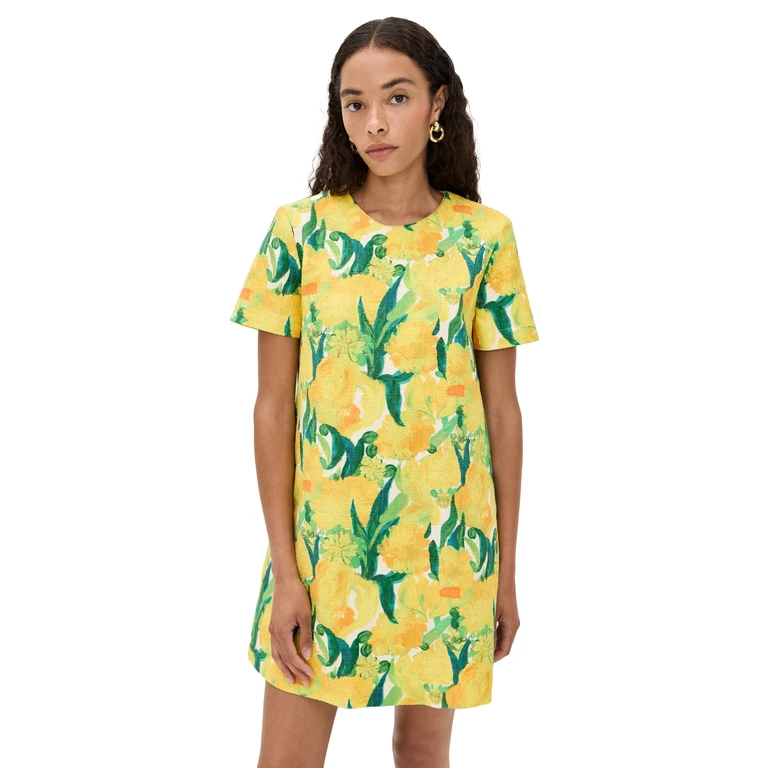 La DoubleJ Mini Swing Dress Zesty L