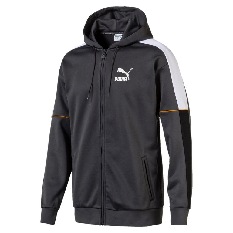 Men's Retro Full Zip Hoody Hoodies