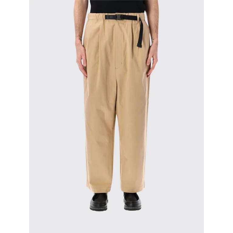 COMME DES GARÇONS Wide-Leg Cotton Trousers with Drawstring Waist (HQP0120513)