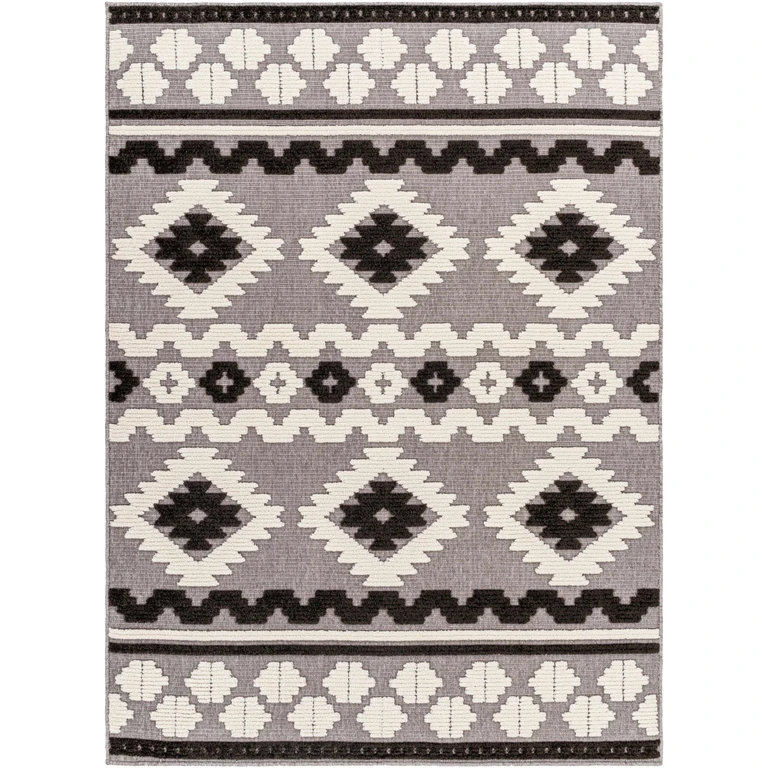Noki Washable Textured Southwestern Rug - Clearance