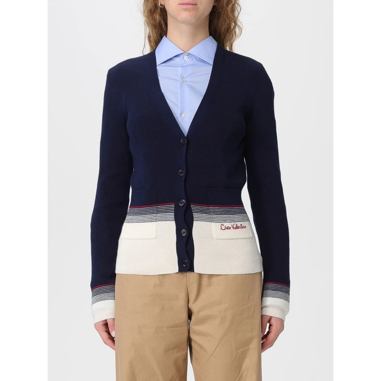 VALENTINO Sweater Woman color Blue (7B3KC67I9H7BBE)