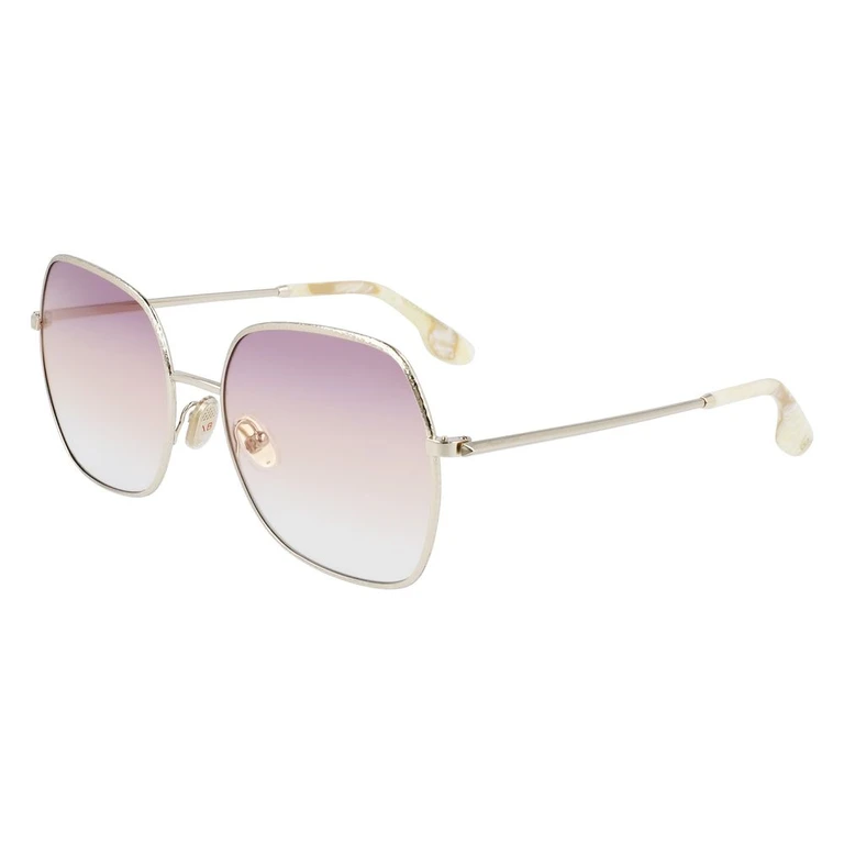 Victoria Beckham Gold Metal Sunglasses - Women
