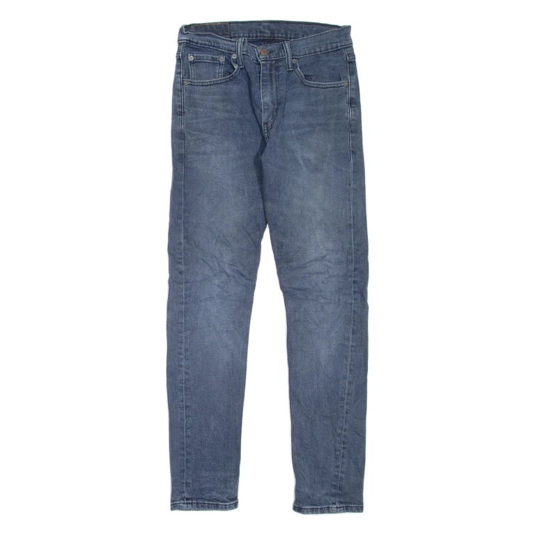 LEVI'S 512 Jeans Mens Blue Slim Tapered Stone Wash W30 L32