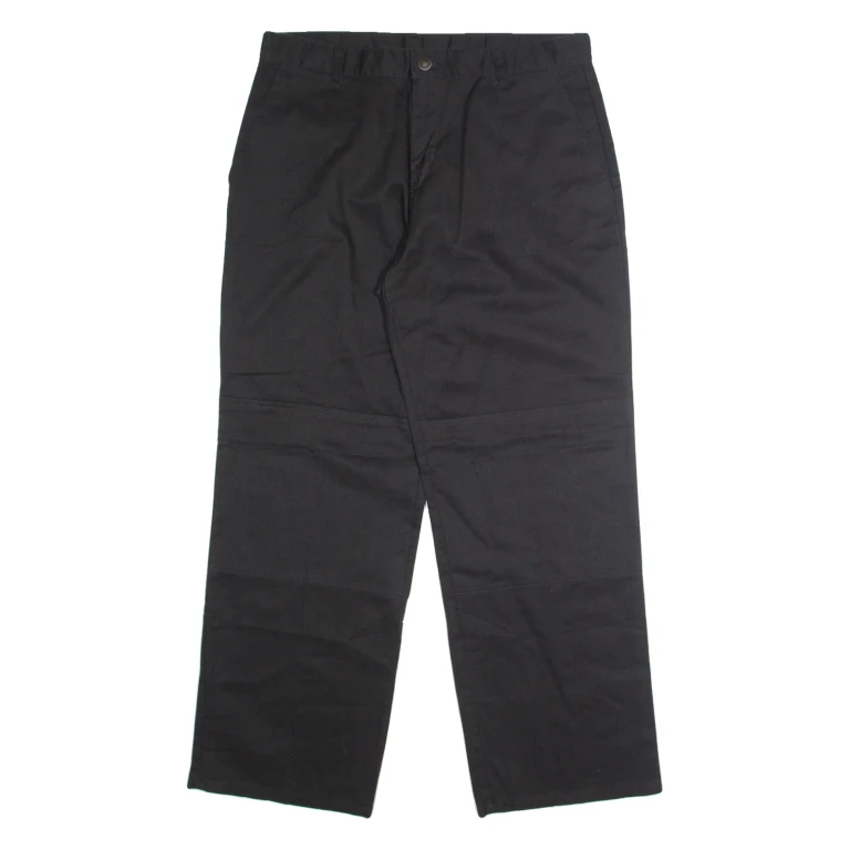 DICKIES Chino Mens Trousers Black Regular Straight W34 L30