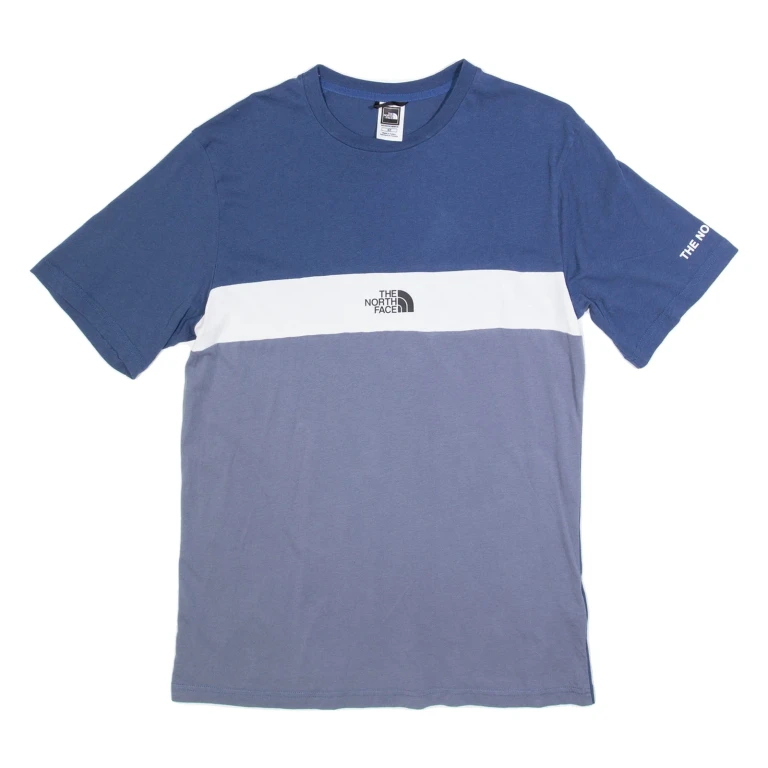 THE NORTH FACE Mens T-Shirt Blue S