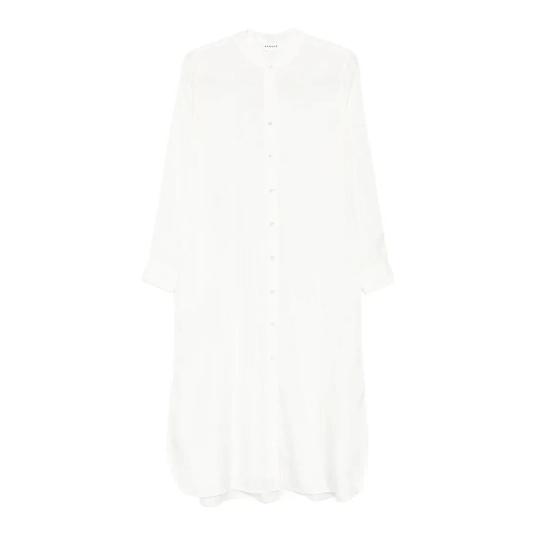 P. A.R. O.S. H. Maxi Robe - Blanc (D700564PANNA)
