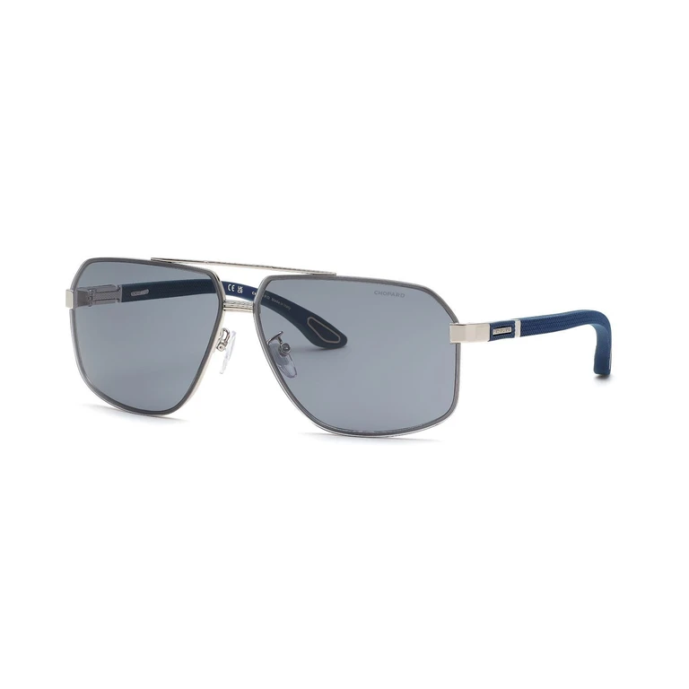 Chopard Smoke Grey Navigator Unisex Sunglasses SCHG89 0579 66