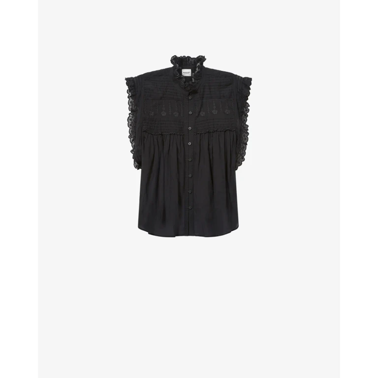 Haut / Top Dersia - Femme - Noir - Taille34 - Marant Étoile