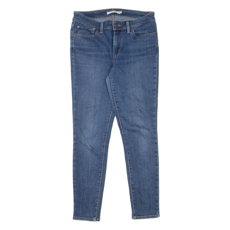 LEVI'S 711 Womens Jeans Blue Slim Skinny W27 L26