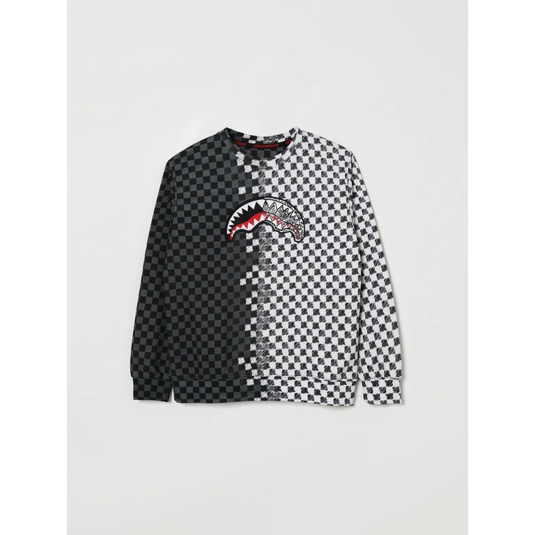 Sweater Kids color Black (SPY1411ENERO/BIANCO)