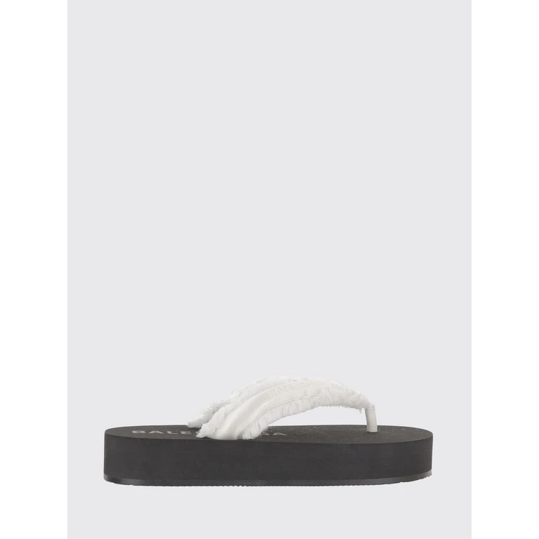 Heeled Sandal Woman color White (870111W0WM09020)