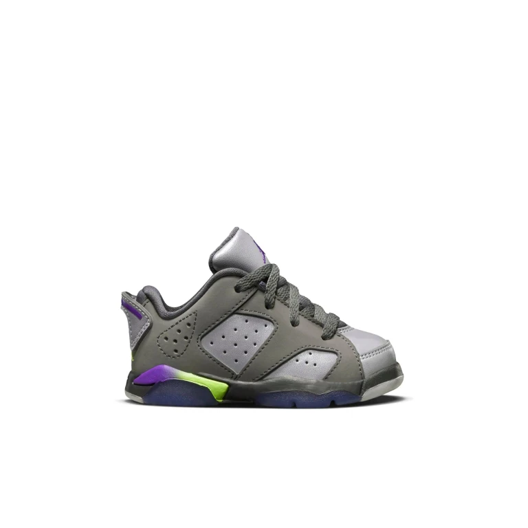 Toddlers Retro 6 Low 'Dark Grey Dark Grey' Td Sneakers