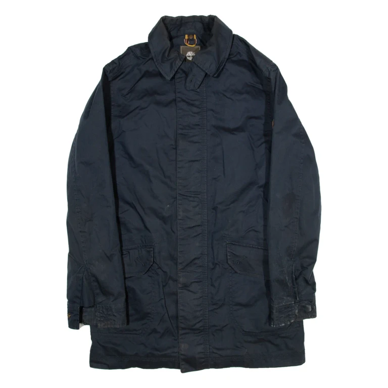 Waterproof Mens Jacket Blue Nylon S