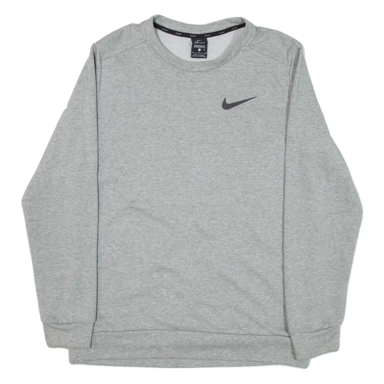NIKE Mens Sweatshirt Grey S