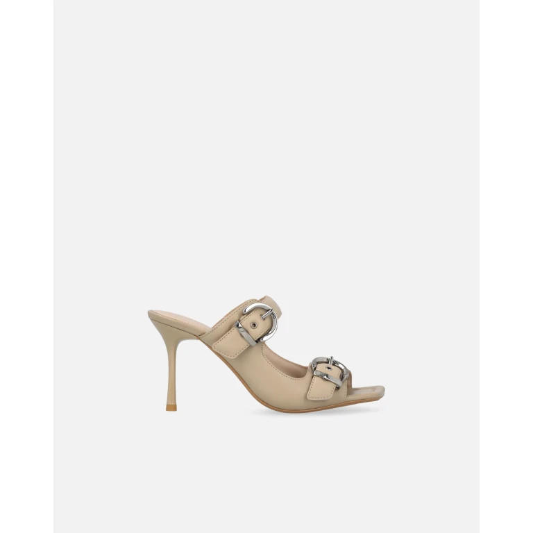 Pinko - Sandales en cuir nappa à brides et talon - 36
