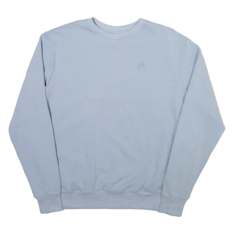 FILA Mens Sweatshirt Blue S