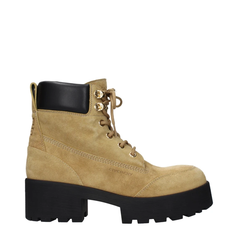 Givenchy Brown Leather Ankle Boots - Women