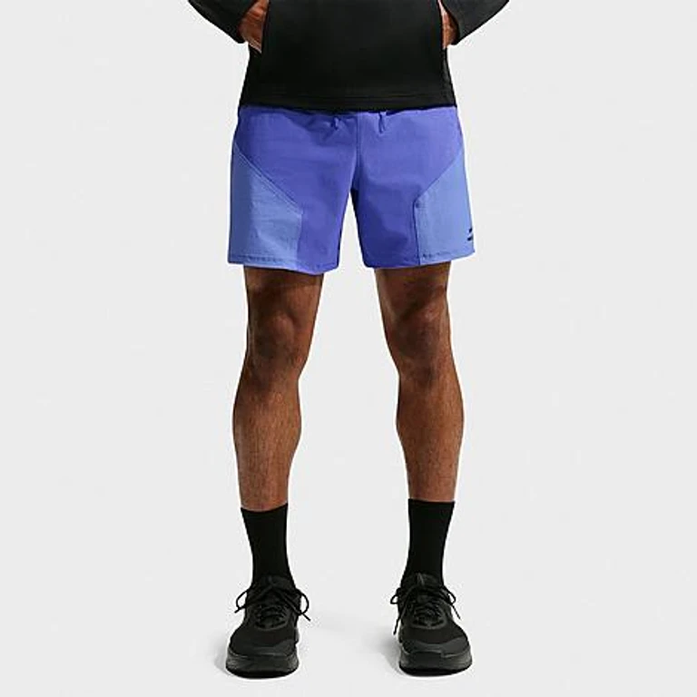 Nike Men's Pro Training Dri-FIT ADV 6" Shorts in Persian Violet/Sapphire/Black Size: Small