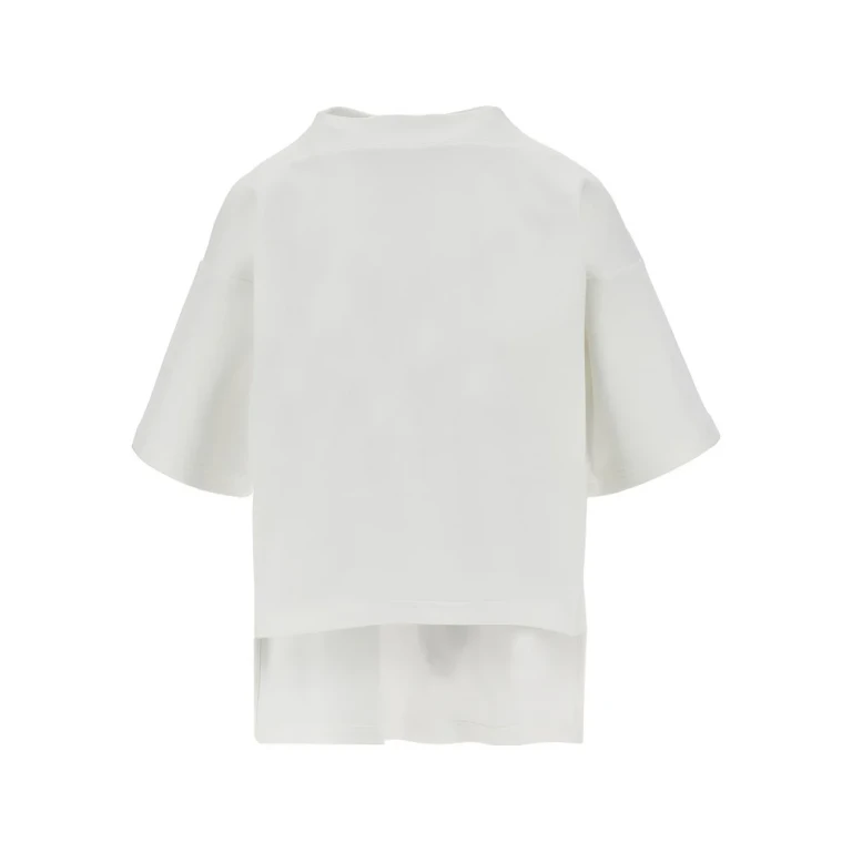 ALAIA Asymmetrical Boxy Fit T-shirt Woman 36