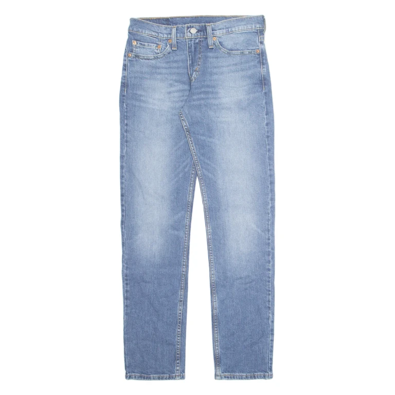 LEVI'S 511 Jeans Mens Blue Skinny Straight Stone Wash W28 L32
