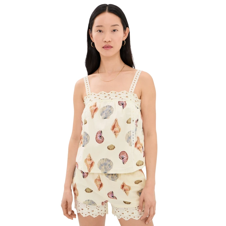 Bailey Rose Shell Blouse Cream S