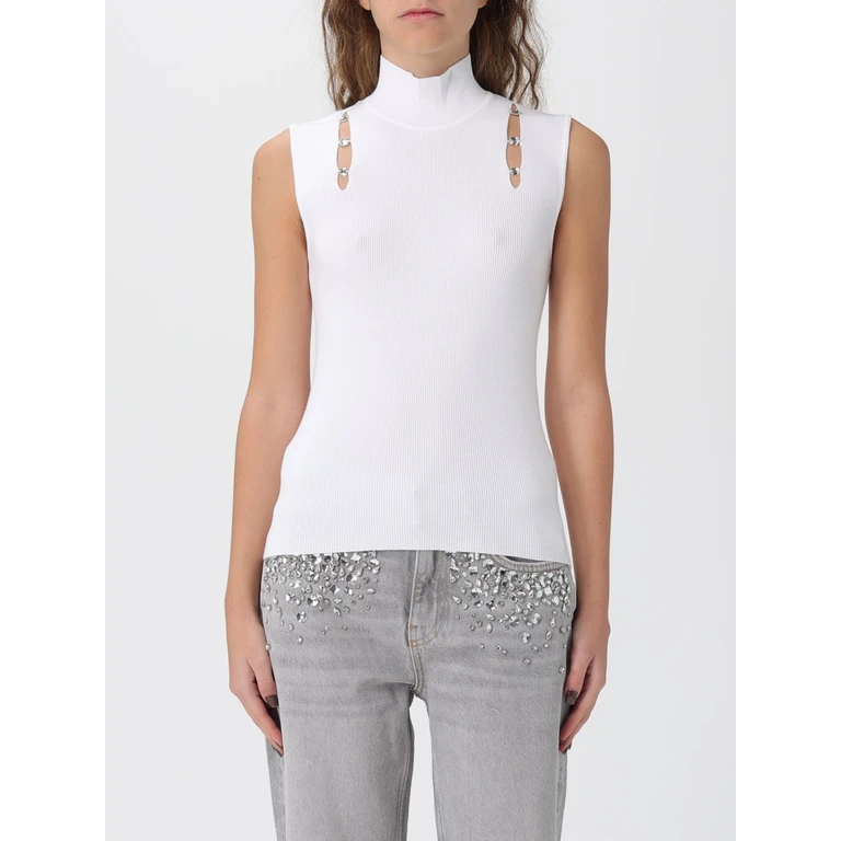 LIU JO Sweater Woman color White (MF5033MS99E10701)