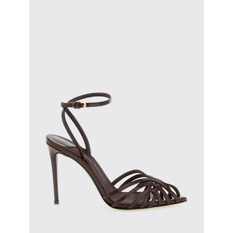 Heeled Sandal Woman color Brown (2309B100RCPPGSM748)