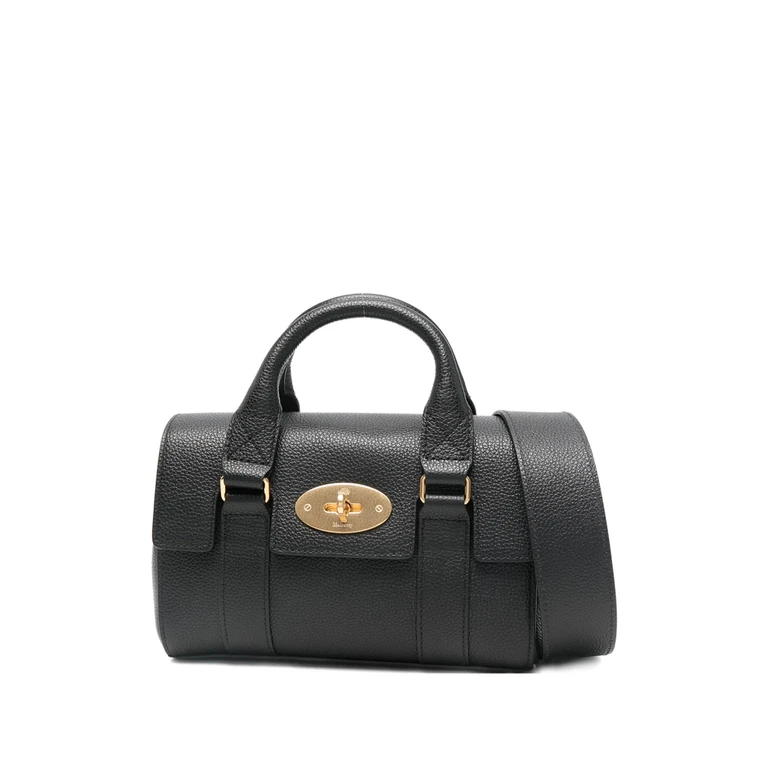Mulberry Turnlock-top Leather Tote Bag